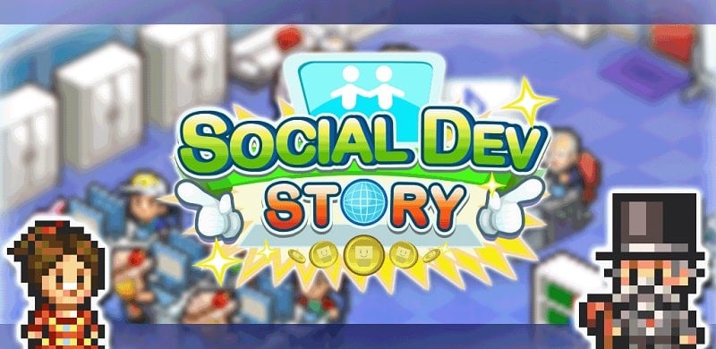 Social Dev Story v2.4.4 MOD APK (Unlimited stamina/Free job upgrade)