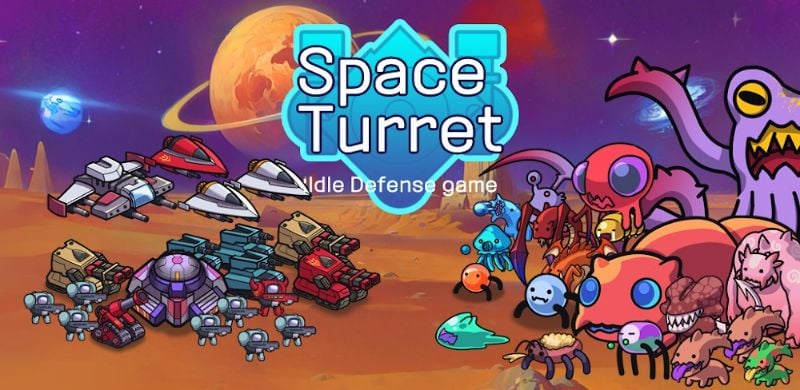 Space Turret Defence v1.67 MOD APK (Menu/God/Damage Multiplier/Free Reward)