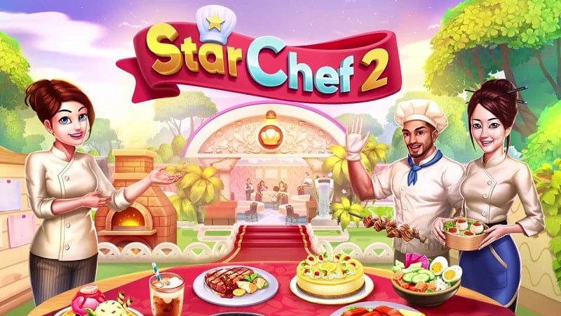 Star Chef 2: Restaurant Game v2.1.2 MOD APK (Unlimited money)