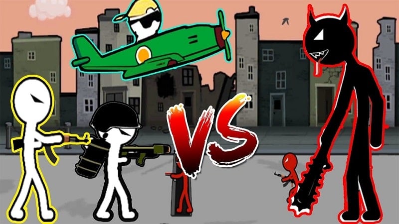 Stickman Army: World War Legacy Fight