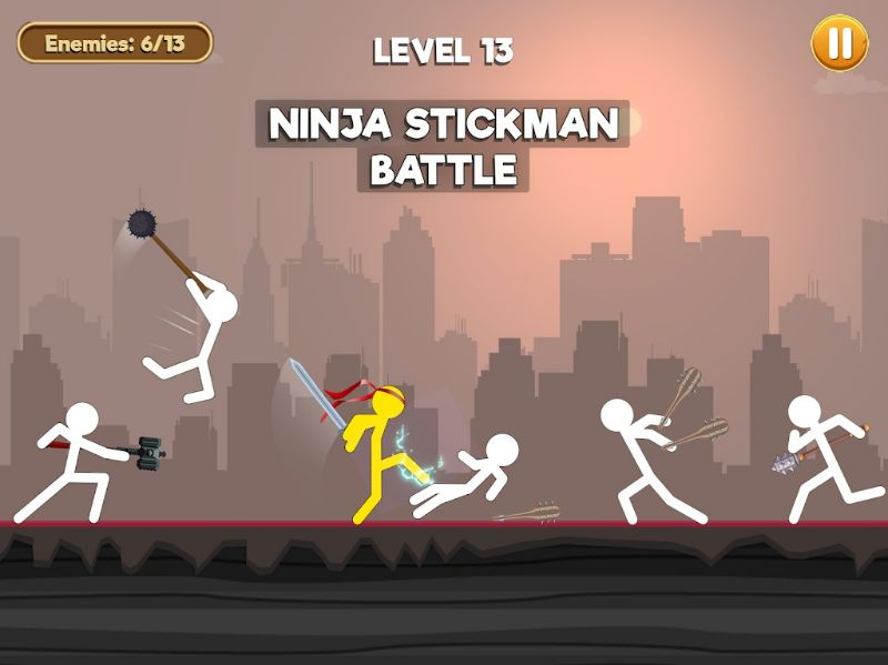 Stickman Battle: Stick Ninja v3.0 MOD APK (Mod Menu/Dumb Enemy)