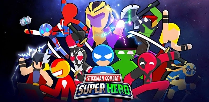 Stickman Combat – Superhero v3.7 MOD APK (Unlimited money)