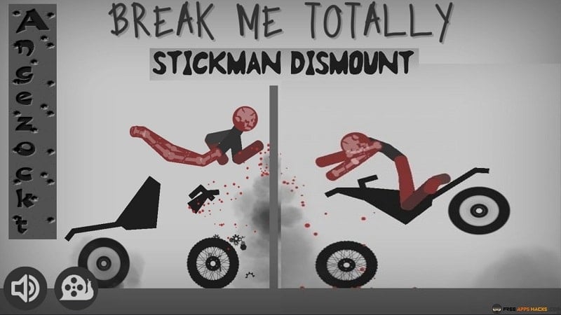 Stickman Dismounting v3.1 MOD APK (Unlimited money)