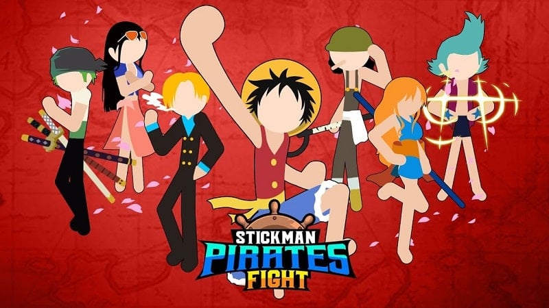 Stickman Pirates Fight v6.4 MOD APK (Unlimited money)