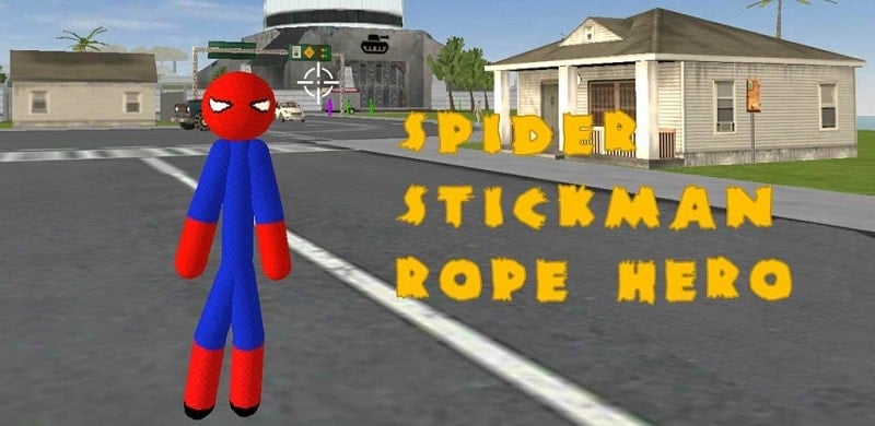 Stickman Spider Rope Hero v6.0 MOD APK (Unlimited upgrade points)