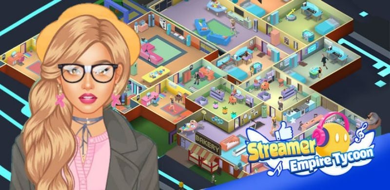 Streamer Empire Tycoon v1.2 MOD APK (Menu, Unlimited Money)