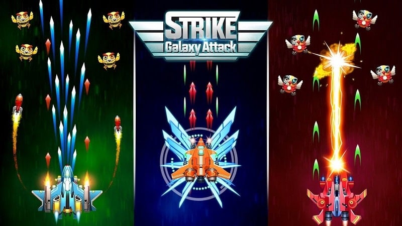 Strike Galaxy Attack v31.2 MOD APK (Unlimited money)