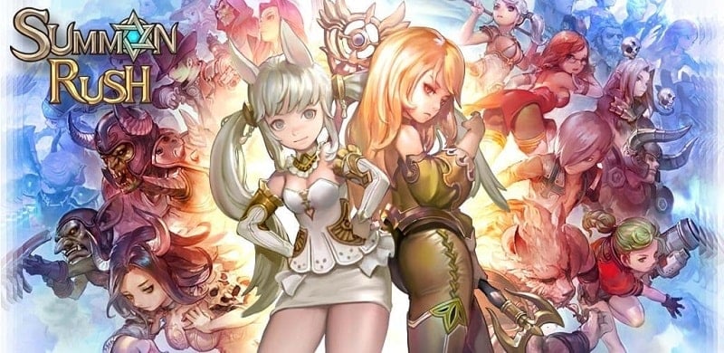 Summon Rush v5.1 MOD APK (Menu/Damage, defense multipliers)