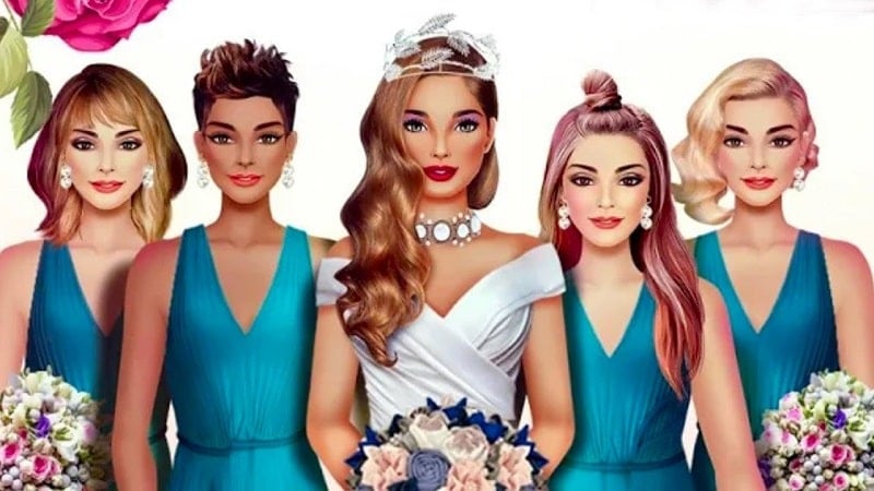 Super Wedding Dress Up Stylist v8.6 MOD APK (Menu/Unlimited money)