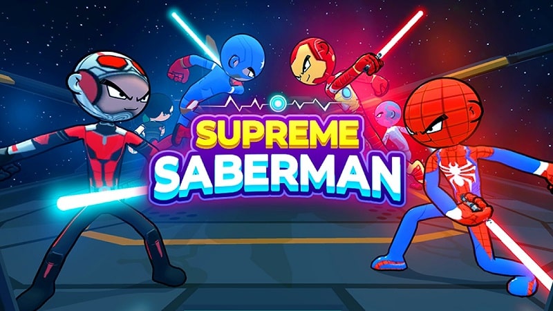 Supreme Saberman Stickman v8.4 MOD APK (Free Upgrade)