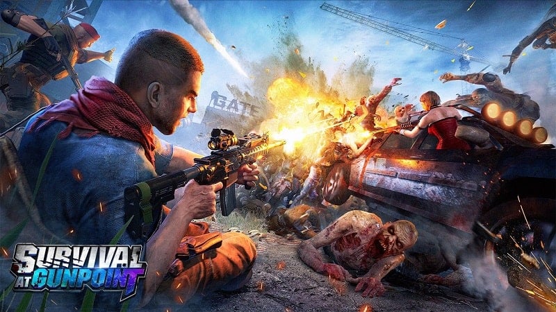 Survival at Gunpoint v8.0.60 MOD APK (Menu, Rapid Fire)