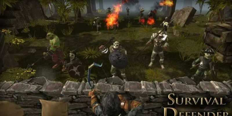 Survival Defender v1.7.5 MOD APK (High money/Onehit)