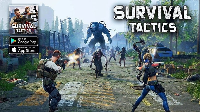 Survival Tactics v1.4.59 MOD APK (Menu/Unlimited ammo, Immortal)