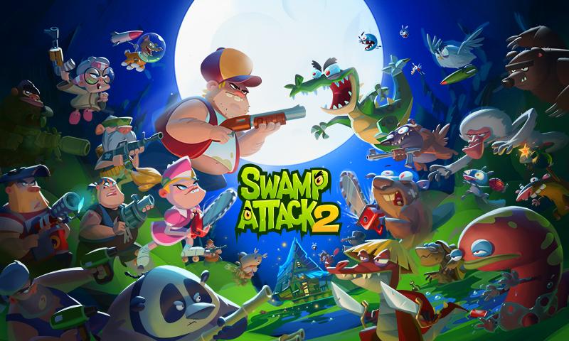 Swamp Attack 2 v1.0.52 MOD APK (Unlimited money)