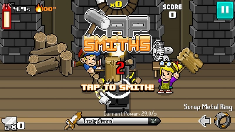 Tap Smiths v1.3.07 MOD APK (Free shopping/upgrade)