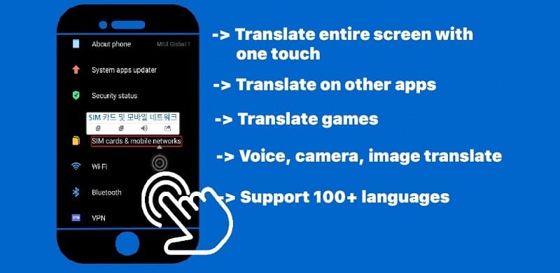 Tap To Translate Screen v1.89 MOD APK (Premium Unlocked)