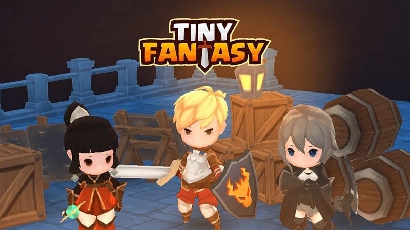 Tiny Fantasy v0.510 MOD APK (Menu, Unlimited money/Skills/Dumb enemy)