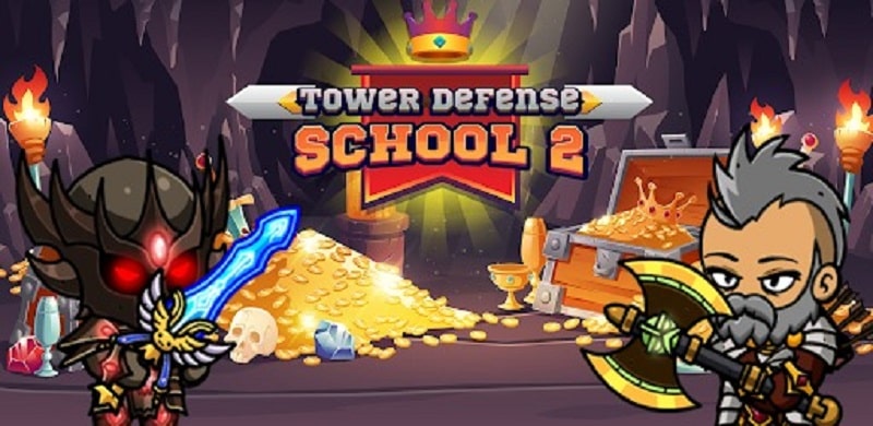 Tower Defense School 2 v2.048 MOD APK (Menu, High damage/Max range)