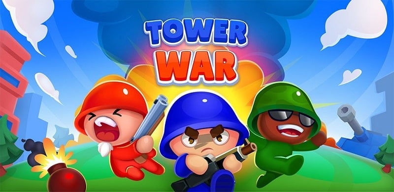 Tower War v1.23.1 MOD APK (Free Rewards)