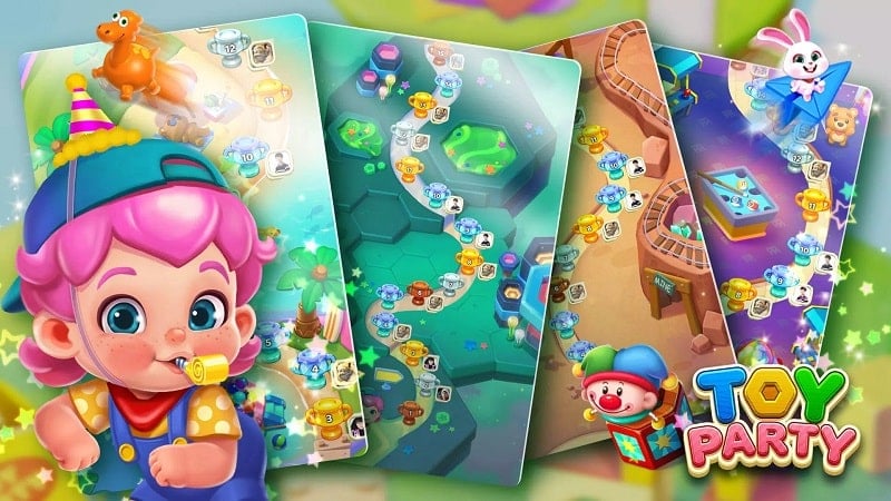 Toy Party: Match 3 v3.0.12 MOD APK (Unlocked)