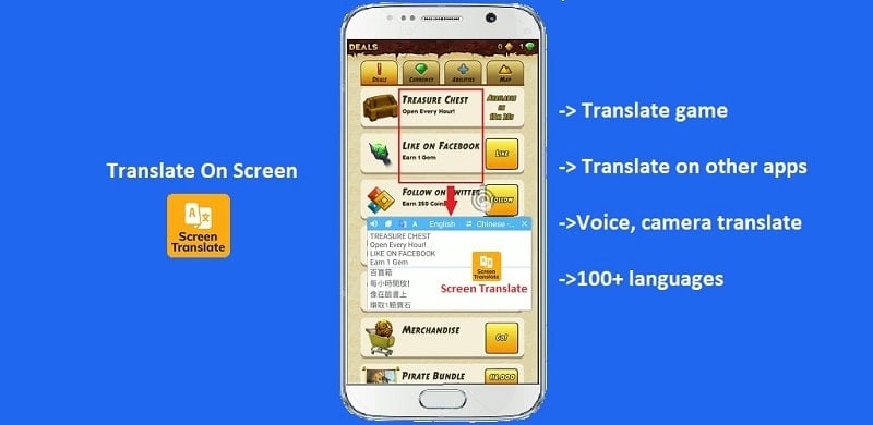 Translate On Screen