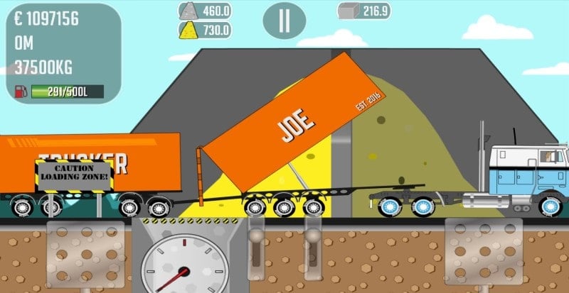 Trucker Joe v0.2.35 MOD APK (Unlimited money)