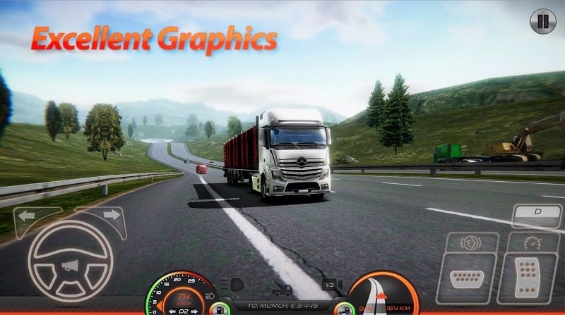 Truckers of Europe 2 v0.62 MOD APK (Menu/Unlimited Cash/Level 101)