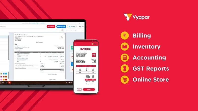 Vyapar v18.8.0 MOD APK (Premium unlocked)