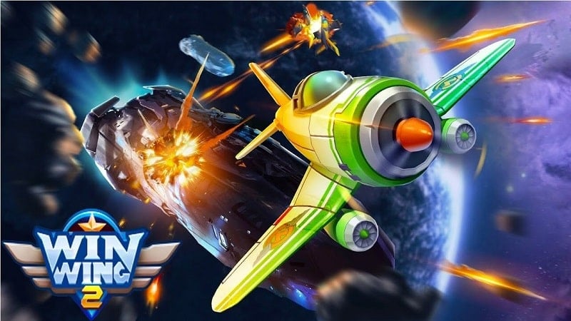 WinWing2 v2.4 MOD APK (Menu, Damage/Defense Multiplier/VIP Unlocked)