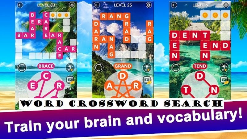 Word Crossword Search v8.5 MOD APK (Unlimited Hint)