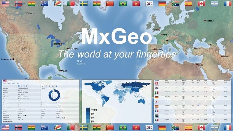 World Atlas MxGeo Pro