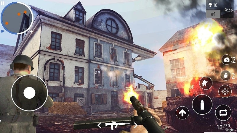 World War 2 Shooter v1.4.3 MOD APK (Unlimited money, Immortal)