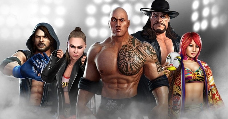 WWE Champions 2021 v0.670 MOD APK (Onehit, No cost)