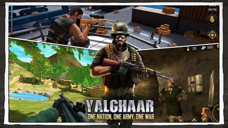 Yalghaar v7.0.8 MOD APK (Dumb enemy/God mode)