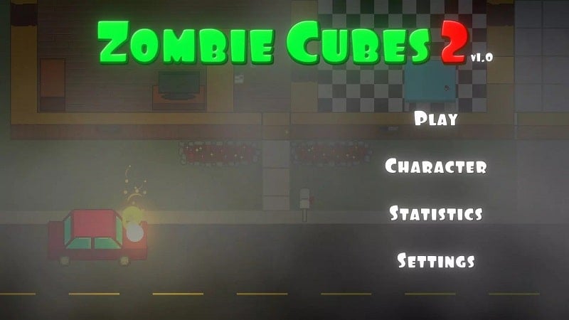 Zombie Cubes 2 v1.1 MOD APK (Menu, God mode, unlimited ammo)