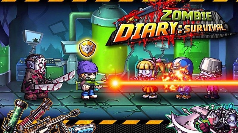 Zombie Diary v1.3.3 MOD APK (Unlimited money)