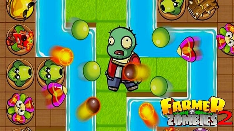 Zombies vs. Farmer 2 v2.9.8 MOD APK (Unlimited energy)